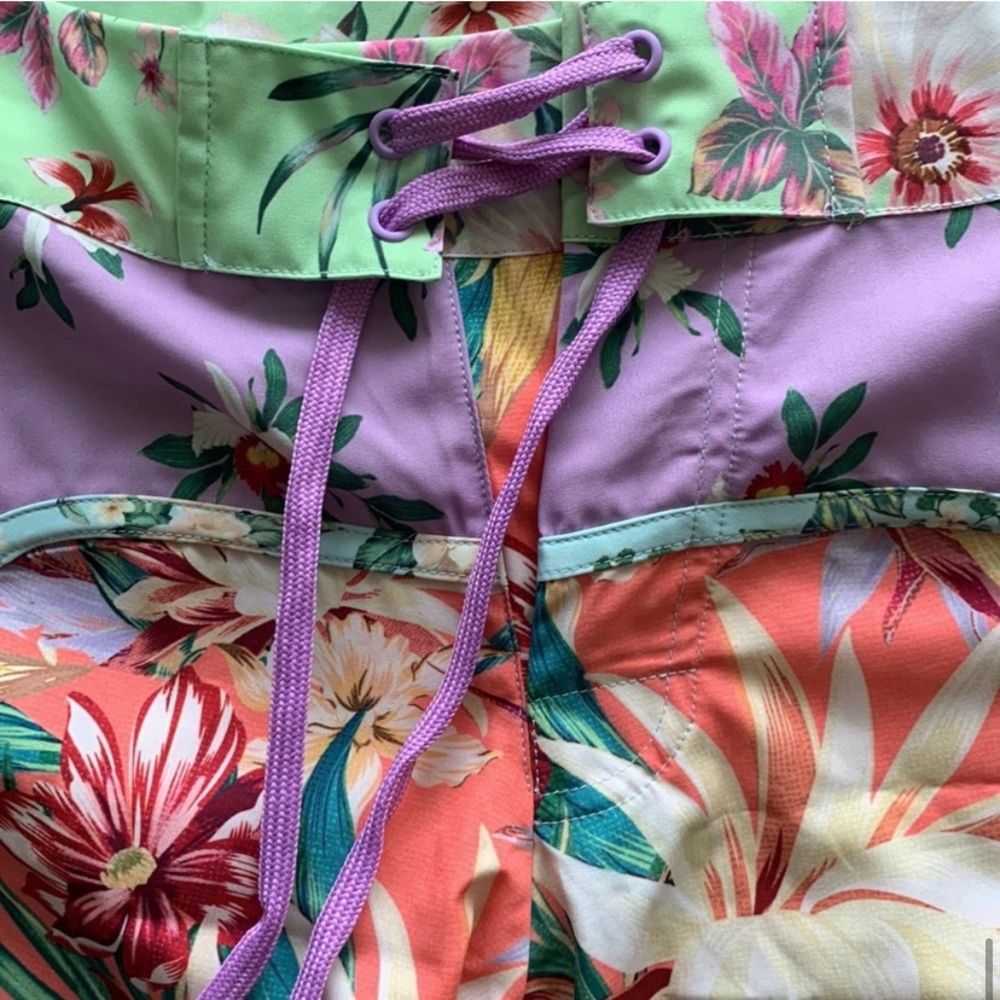 Farm Rio Tropical Board Shorts - Picture 7 of 9